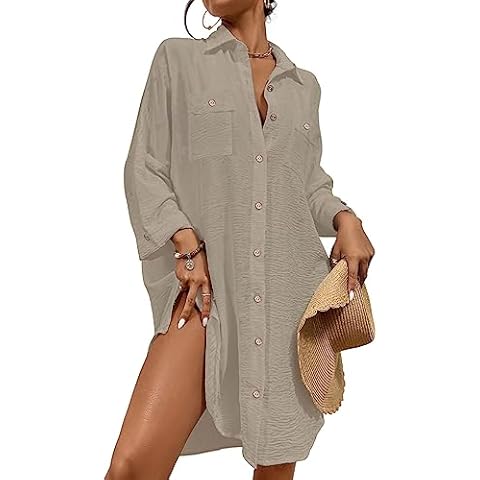 Cache-maillot Bsubseach Kaki M Cover