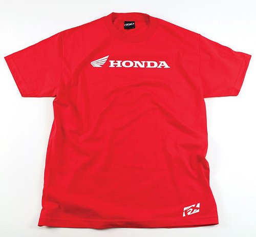 Factory Effex 15-88336 Honda' Horizontal T-Shirt (Red, XX-Large)