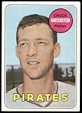 1969 Topps #596 Chuck Hartenstein Pittsburgh Pirates (Baseball Card) VG/EX+ Pirates