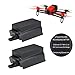Dowwnel Drone Battery for Parrot Bebop 3.0, 11.1V 2500mAh High-Capacity Rechargeable LiPo Battery Pack - Extended Flight Time, Safe & Lightweight Replacement Power Supply for Quadcopter (2-Pack)