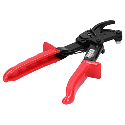 Cortadores de Cables con Trinquete, Cortadores de Cables, Corte Duradero HS-325A, Ergonómico, Diseño de Seguridad, Adecuado para Operación Continua a Largo Plazo