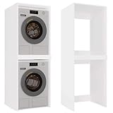 🎨 DESIGN SOIGNÉ : Avec sa finition blanche matte et sa silhouette épurée, cette armoire s’intègre facilement dans une salle de bain moderne, un espace buanderie raffiné ou une pièce plus classique. Son style sobre met en valeur l’élégance de l’ensemble sans alourdir la décoration. Vous profitez d’un rangement utile qui reste agréable à regarder.