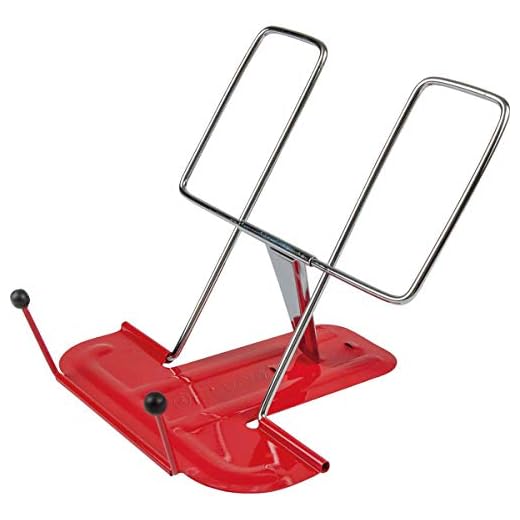 OFITURIA ® Atril de Escritorio Metálico y Plegable Soporte para Libros Multifuncional Ligero Ideal para Oficina y Estudio