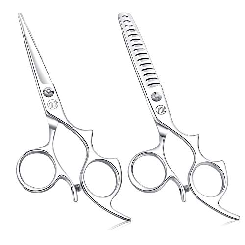 Ciseaux de coupe de cheveux de 15,2 cm à grands trous pour doigts larges