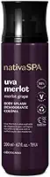 Body Splash Desodorante Colônia Nativa Spa Uva Merlot 200ml