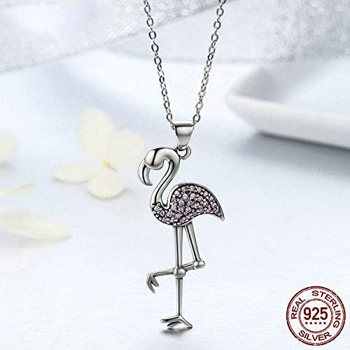 Collier oiseau rose clair idéal pour sublimer vos soirées - 2