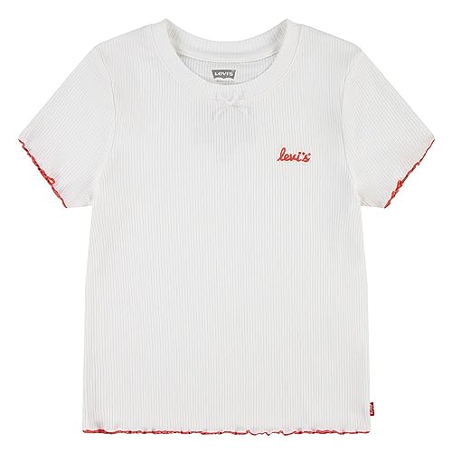 T-shirt fille Levi's Lvg SS Meet and Greet extensible et confortable pour l'école