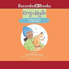 King & Kayla and the Case of the Gold Ring Audiolibro Por Dori Hillestad Butler arte de portada