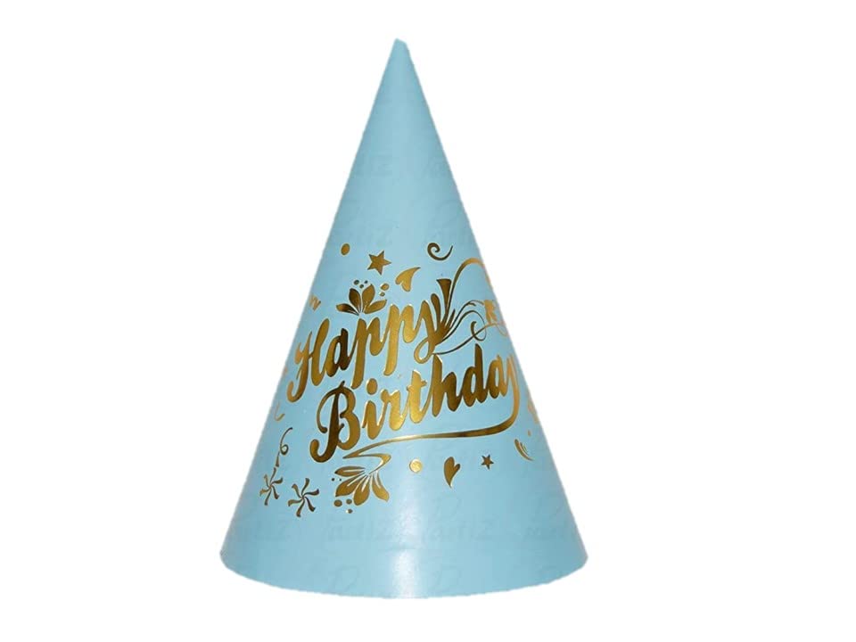 IM ENTERPRISE Happy Birthday Cap (Pack of 8) for Girls, Boys Birthday (RED) (BLUE) (B09LR9K22T) Amazon Price History, Amazon Price Tracker