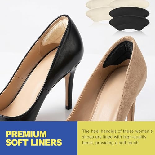 4 Pares de Protectores de Talón Antideslizantes para Zapatos miniatura 4