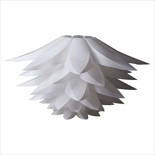 DIY Kit Lotus Chandelier IQ PP Pendant Lampshade Suspension Ceiling Pendant Chandelier Light Shade Lamp For Holiday,Living Room,Bedroom,Study,Dining room Decor Lighting