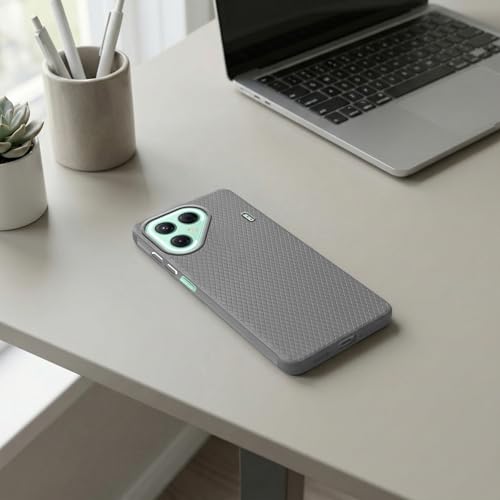 Image of Jkobi Back Cover Case for Tecno Pova 7 5G (Liquid Silicone | Side Grip | Camera Protection)