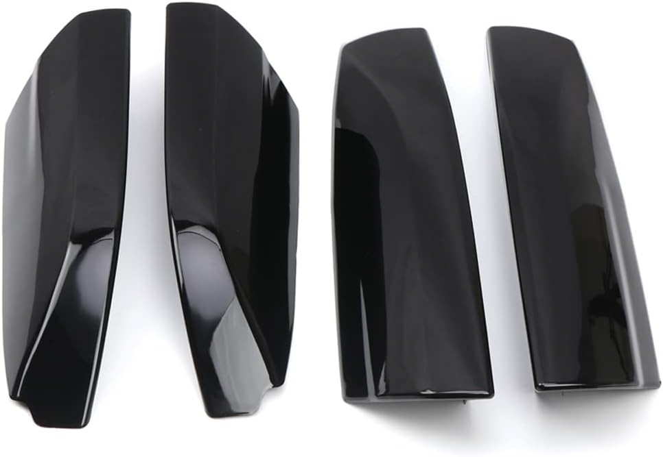 Car Accessories Glossy Black Roof Rack Rails End Cap Protection Cover Shell for Toyota Highlander 2008-2013