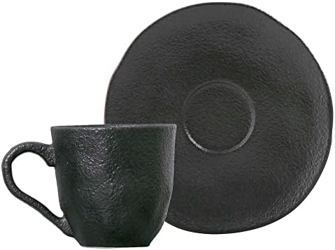 Porto Brasil Conjunto com 6 Xícaras de Café com Pires Orgânico Pr...