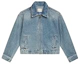 Veste en jean coupe slim LTB Jeans Laretta Veste en Jean, Savéria Wash 56177, 128 Fille