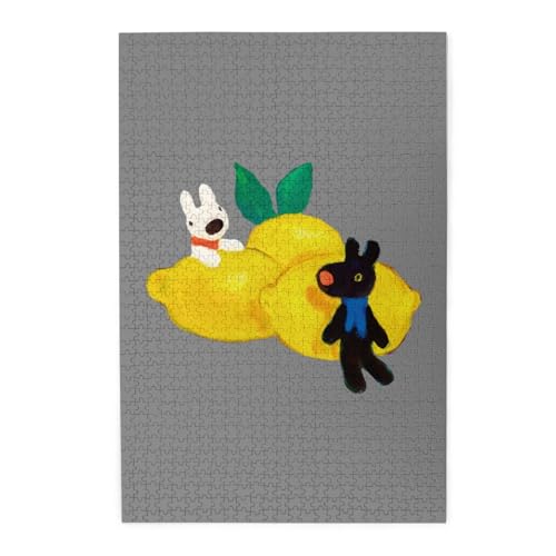 リサとガスパール 1000ピース&300ピース パズル リサとガスパール