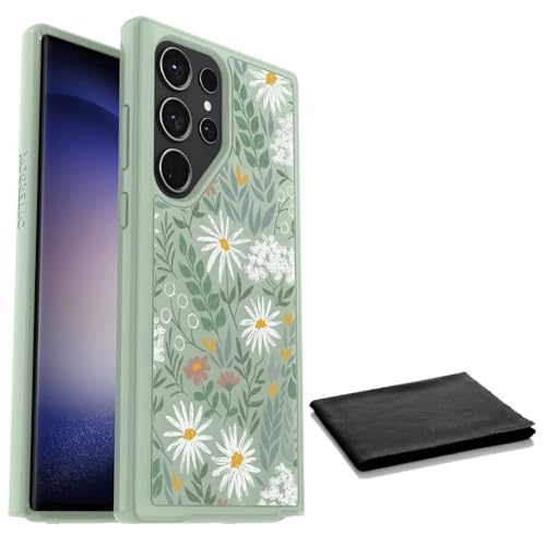 Coque Galaxy S23 Ultra antichoc fine verte OtterBox Symmetry