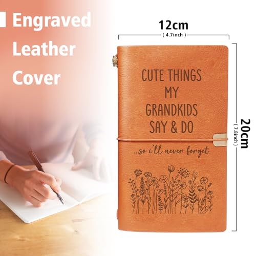 Grandma Gifts, Cute Things My Grandkids Say & Do Journal Notebook - Image 3