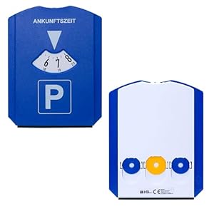 BIGtec BIG5321 Parkscheibe mit Eiskratzer & Chips