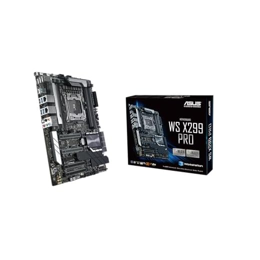 ASUS WS X299 PRO server/workstation motherboard LGA 2066 (Socket R4) Intel® X299 ATX