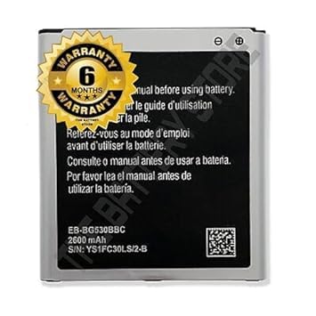 Image of THE BATTERY STORE Original EB-BG530CBN Battery for Samsung Galaxy Grand Prime / J5 / J210F / J2 2016 / J2 Pro /J2 Prime /Galaxy On5 Battery with 1 Year Warranty**** (Q40)