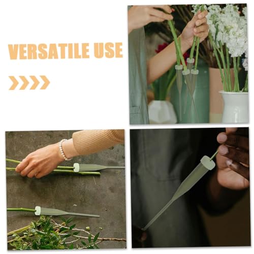 Tubes à eau plastiques robustes pour fleurs fraîches et compositions florales de table
