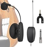microfono inalambrico guitarra electrica ✔ Micrófono inalámbrico UHF, distancia de transmisión inalámbrica de hasta 30 m. Mini y portátil.