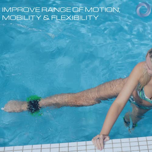 Image of Total Body Pool Weights for Water Exercise Bundle, Polycarbonate Upper Body Bells & Padded Lower Body Fins, Aqua Therapy, Pool Exercise, Water Aerobics, Color Indicate Resistance Level
