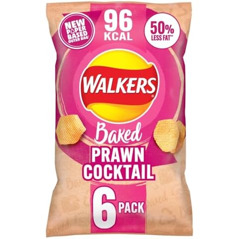 Walkers Oven Baked Prawn Cocktail Crisps Multipack Cover