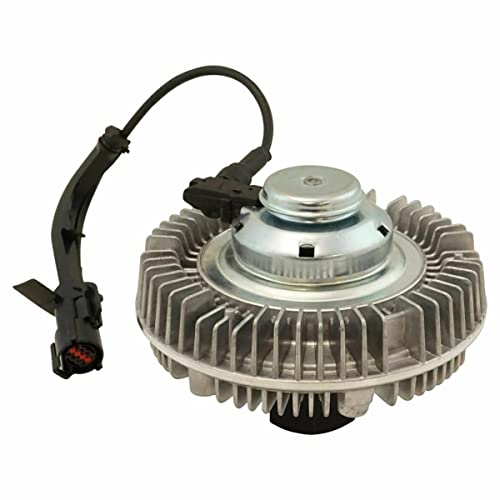 Viohi Electric Radiator Cooling Fan Clutch Compatible With E- Superduty Power Stroke 6.0L V8 Diesel Hva02446 #TOP2
