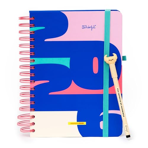 Agenda Wonder 2026 Journalier Mr. Wonderful pour optimiser vos journées de bureau et d'études