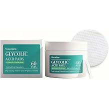 Glycolic Acid Resurfacing Pads 60 Pads - 15% Ultra Pure Glycolic Acid & 2% Salicylic Acid Exfoliating Peel for Face, Keeps Skin Smooth and Prevents Wrinkles and Lines, Radiant Skin Renewal