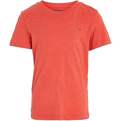 Tommy Hilfiger Boys Basic Red T-Shirt Cover
