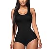 Irisnaya-Shapewear-Bodysuit-Scoop-Neck-Tank-Tops-for-Women-Tummy-Control-Waist-Trainer-Vest-Full-Body-Shaper Irisnaya Shapewear Bodysuit Scoop Neck Tank Tops for Women Tummy Control Waist Trainer Vest Full Body Shaper (3XL, Black)