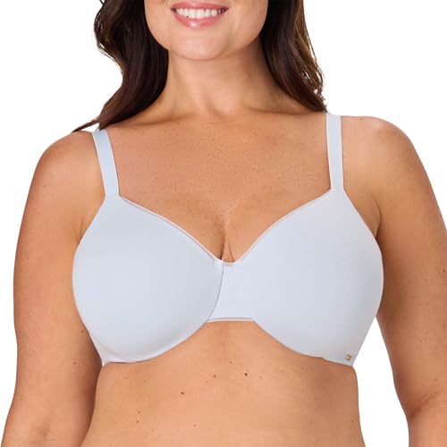Image of Bali Womens T-Shirt Bra, Cotton Collection Underwire Bra for Women, Full Coverage, Moisture-Wicking