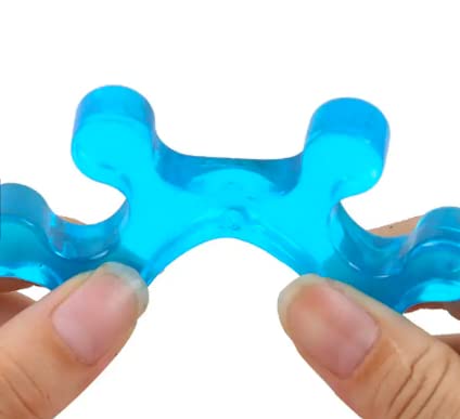 Kg Blue Gel Toe Separator, Toe Nail Polish Separator, Pedicure Kit, Foot Stretcher, Toe Spacer, Stress Relief, Bunion Corrector, Relax From Foot Pain, Spa Accessory, 2 Pieces, Women & Men. #TOP7