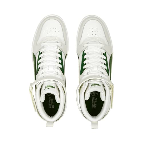 Image of PUMA Men's Rbd Game Sneaker, White-vine-vapor-gold, 9.5