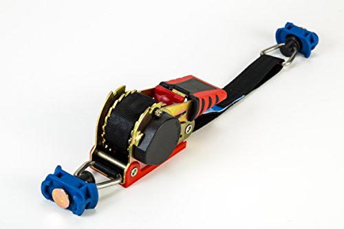 LOADCARE 2503820218 1x 2 Teilig Automatik Ratschenzurrgurt mit Single Endbeschlag für...