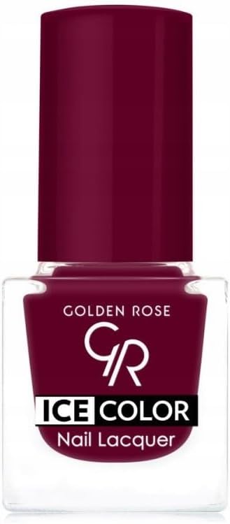 Golden Rose Ice Color Nail Lacquer No: 143 - Parlak Bitişli Mini Oje 6 ml