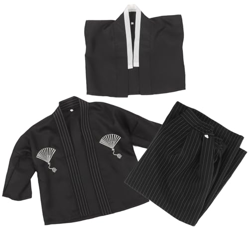 Balacoo Kimono Japonés Tradicional Niña, Disfraz de Estilo Japonés Cómodo y Fácil de Poner, Ropa para Fiesta y Uso Diario Diseño Delicado y Estructura Simple