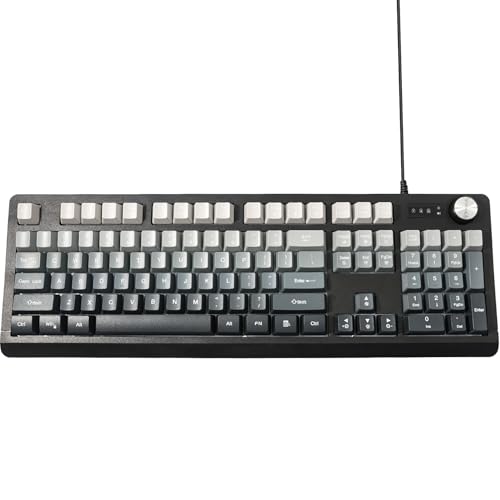 Wired RGB Gaming Membrance Keyboard. 100 Percent Mini Creamy LED Computer Keyboard .Small Ergonomic...