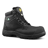 Best Comfortable Steel Toe Work Boot - Tiger Men's Safety Boots Titanium Steel Toe CSA Review 