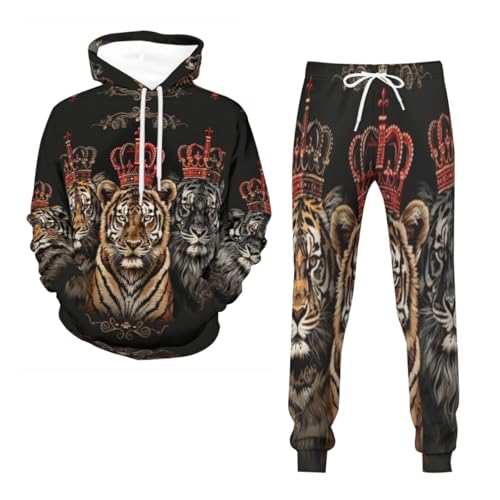 Animal sweatshirt décontracté avec finitions premium et sweat à capuche