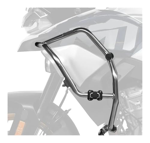 Barre protection moteur pour moto 800MT barres superieures et inferieures