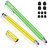 Kompatibilität: stylus funktioniert mit allen kapazitiven touch-oberflächen und perfekt passend zu alle gängigen smartphones und alle tablets.