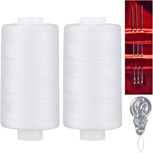All Purpose Sewing Thread-2 Spools of Hand Polyester Sewing Thread