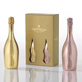 Bottega Confezione Italian Sparkling Life - 1 Rose Gold 750ml & 1 Gold Prosecco DOC 750ml