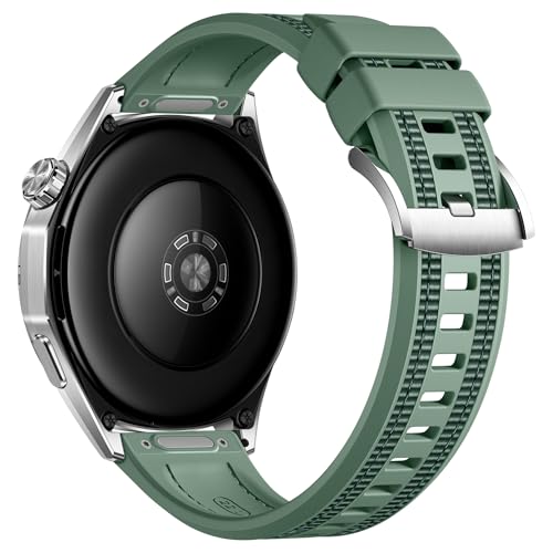 Image of One Click 22mm Strap Compatible with Huawei Watch GT6 Pro GT 6 46mm Band Nylon Silicone Replacement GT5 GT4 Strap Compatible with Garmin Venu 4 Bands 45mm,GTR 4,Bip 6,Vivoactive 4
