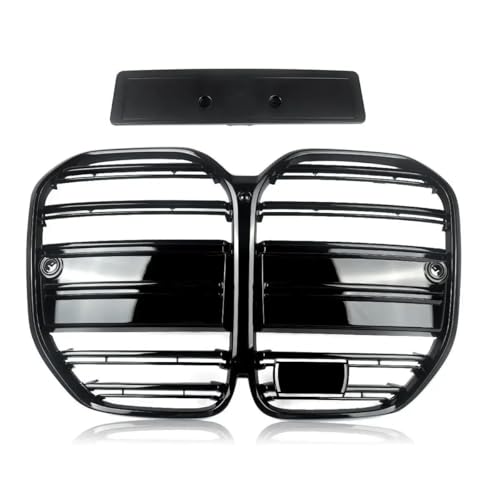 Calandre noire brillante pour BMW G22 G23 idéale pour remplacer une grille usée ou fissurée