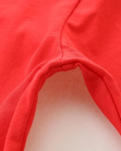 Toddler Boys Girls Ugly Xmas Graphic Long Sleeve T-Shirts Kids Fall Holiday Tops Tees 2-7T4